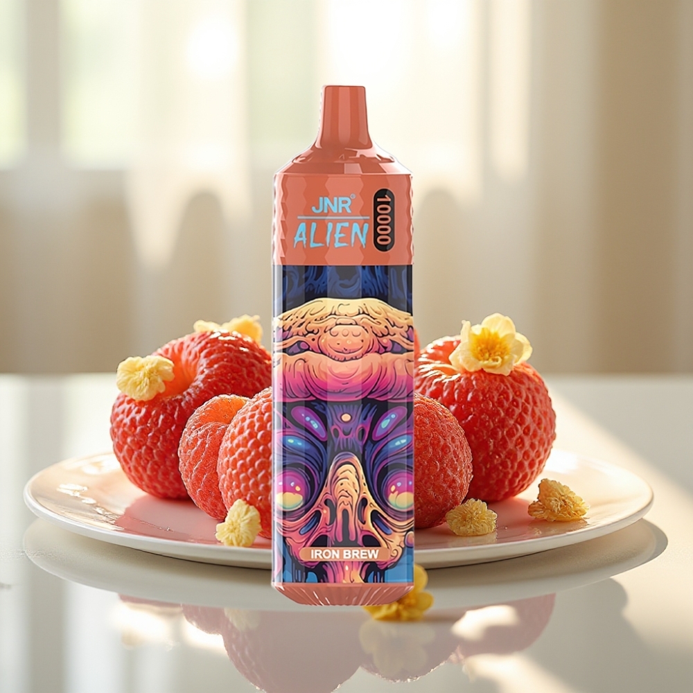 JNR Alien 10000 Puffs Disposable Vape Bebida de Hierro con 20ml E-liquid y RGB