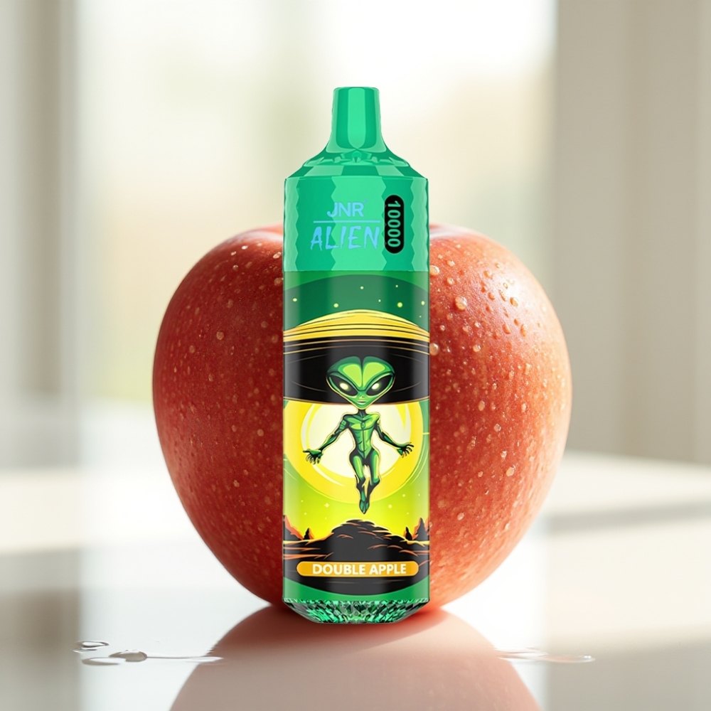 JNR Alien Doble Manzana 10000 Puffs Tipo-C RGB vape por mayor Uruguay