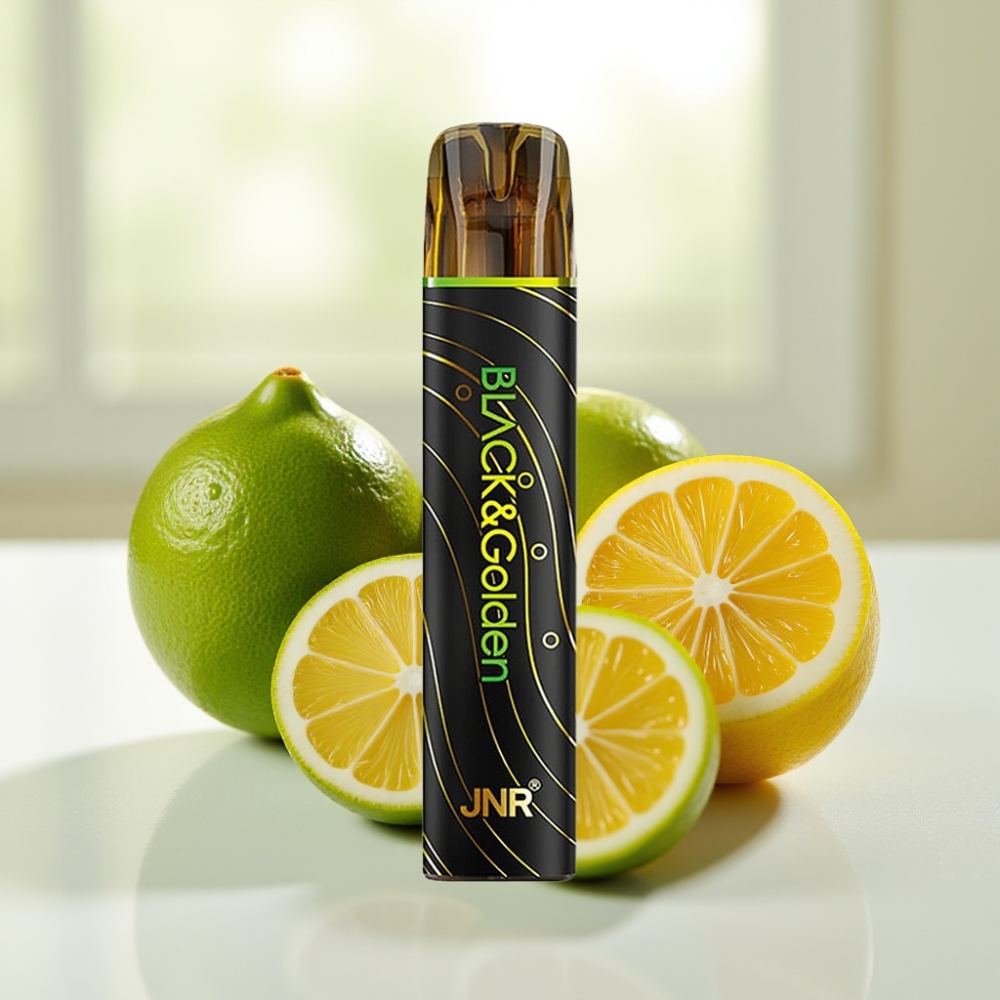 JNR Black&Golden 800 Puffs Desechable Lima & Limón vape por mayor Uruguay