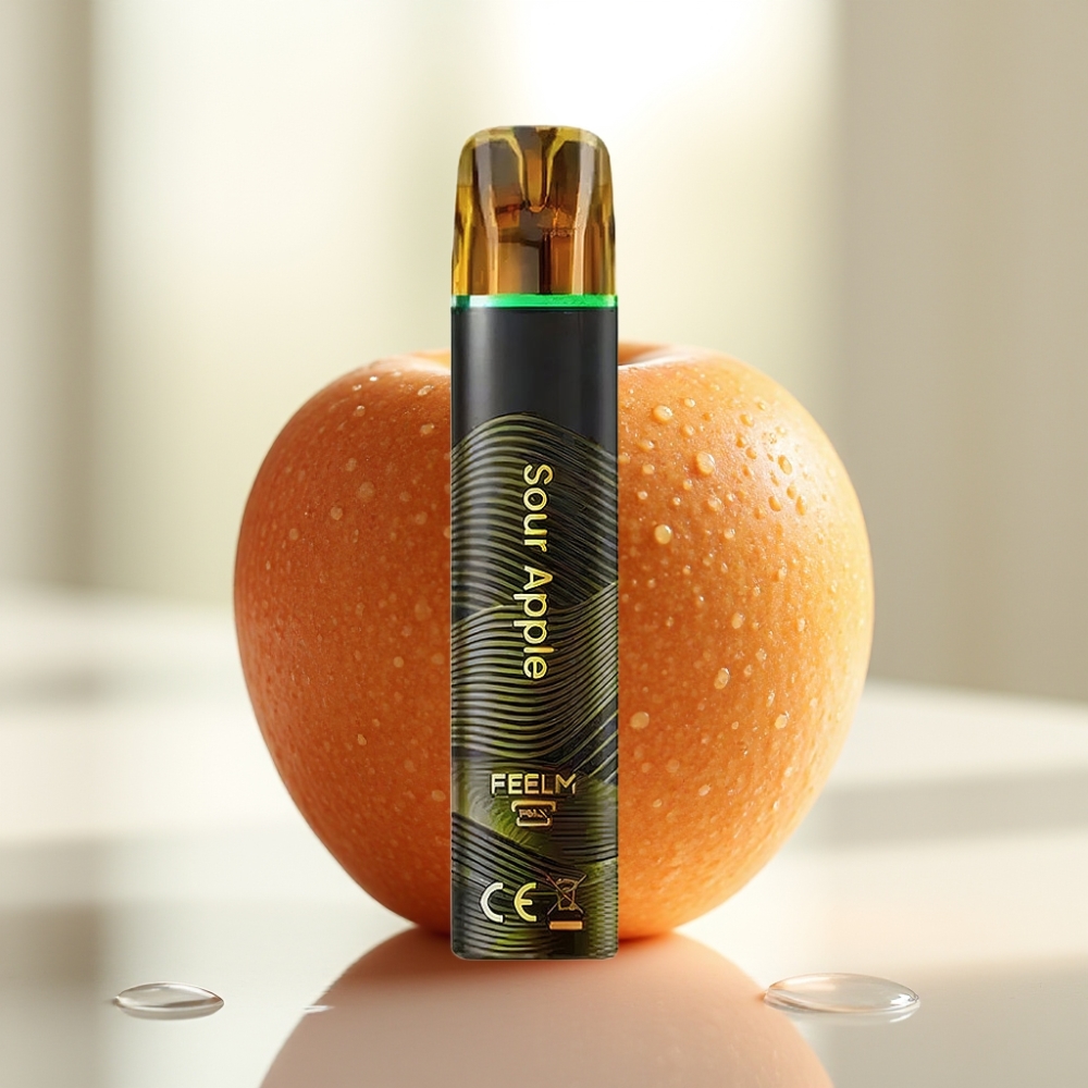 JNR Black&Golden 800 Puffs Desechable Manzana Ácida