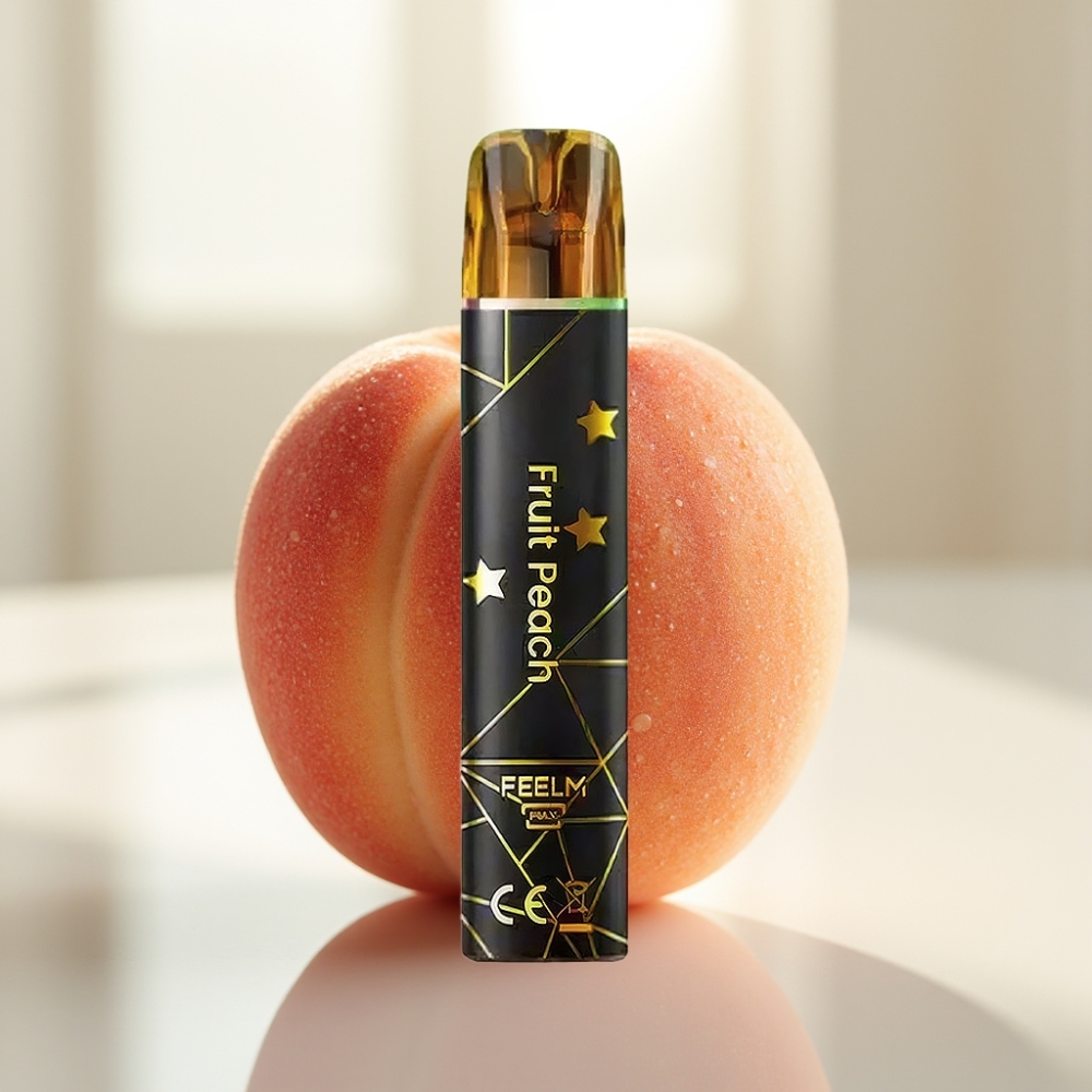 JNR Black&Golden 800 Puffs Desechable Sabor Melocotón Frutal