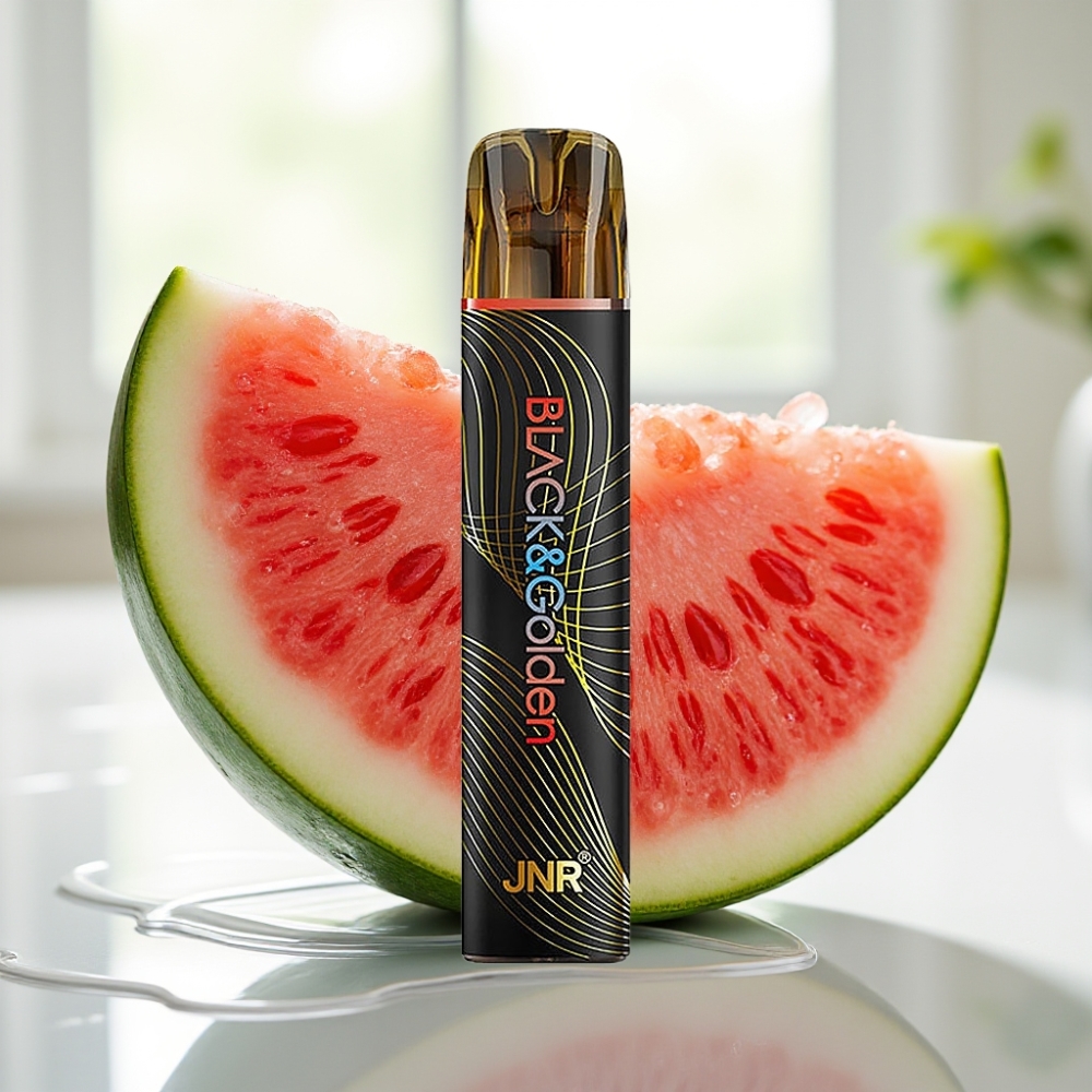 JNR Black&Golden 800 Puffs Desechable Sabor Sandía Helada