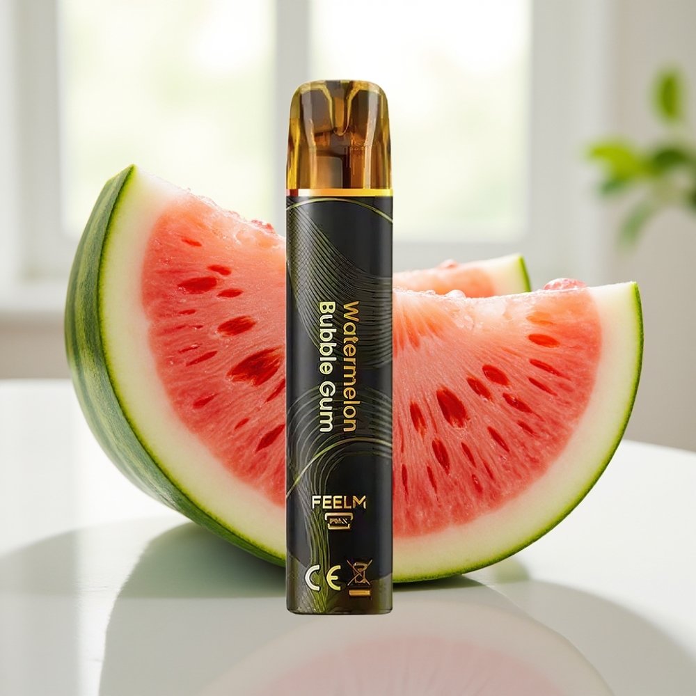 JNR Black&Golden 800 Puffs Desechable Vape Chicle Sandía