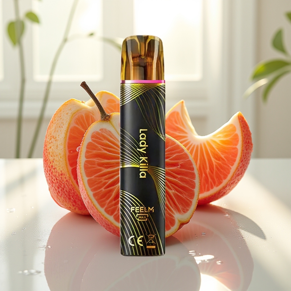 JNR Black&Golden 800 Puffs Disposable Vape Asesina de Corazones