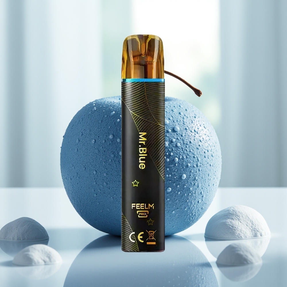 JNR Black&Golden 800 Puffs Disposable Vape Azul Sr.