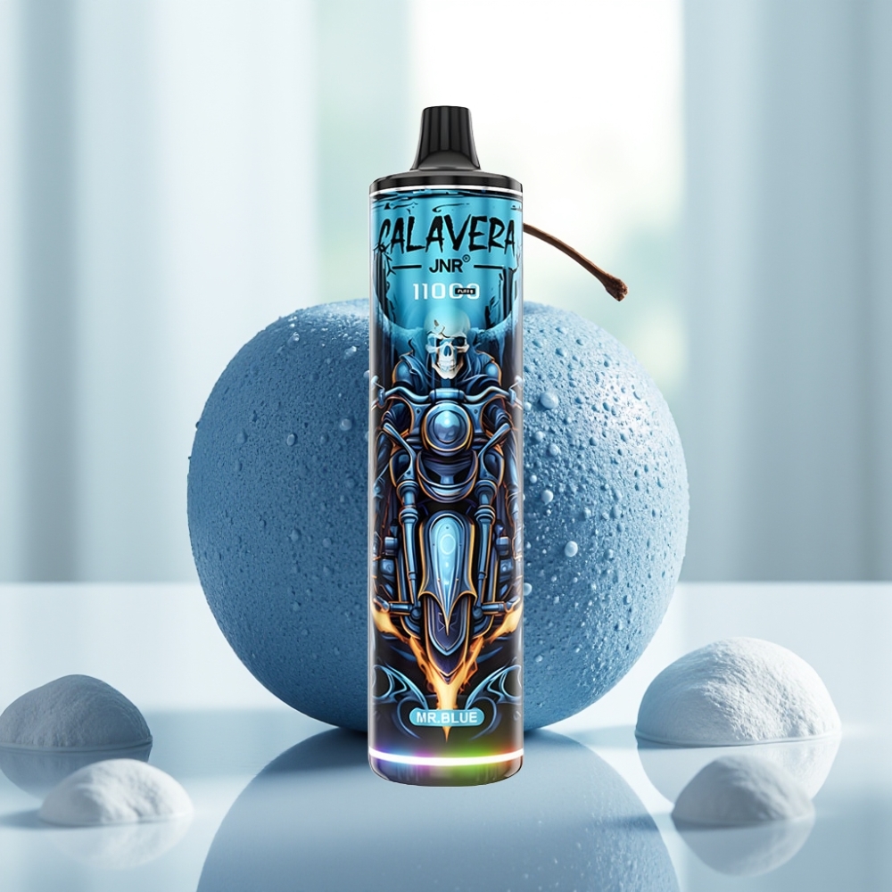 JNR Calavera 11000 Puffs Disposable Vape 21ml Azul Sr