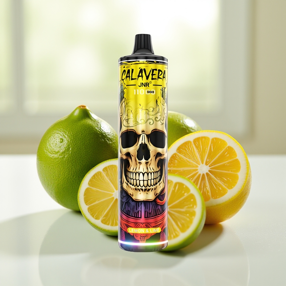 JNR Calavera 11000 Puffs Limón & Lima Tipo-C 21ml vape por mayor Uruguay