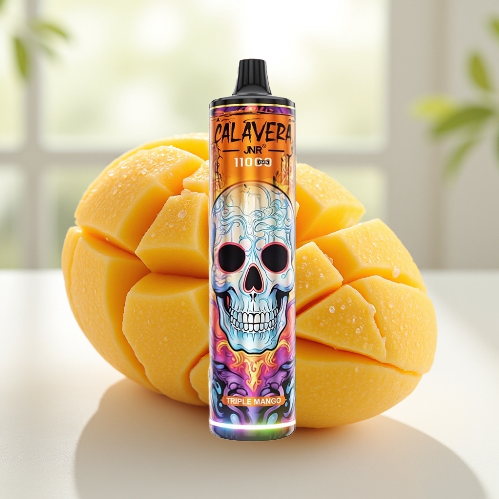 JNR Calavera 850mAh 21ml Triple Mango Disposable Vape 11000 Puffs
