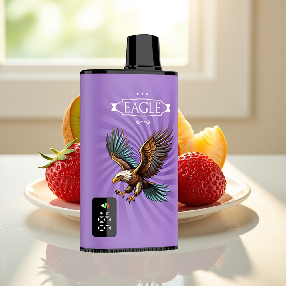 JNR EAGLE Smart Digital Screen 23000 Puffs Fresa Kiwi Disposable Vape