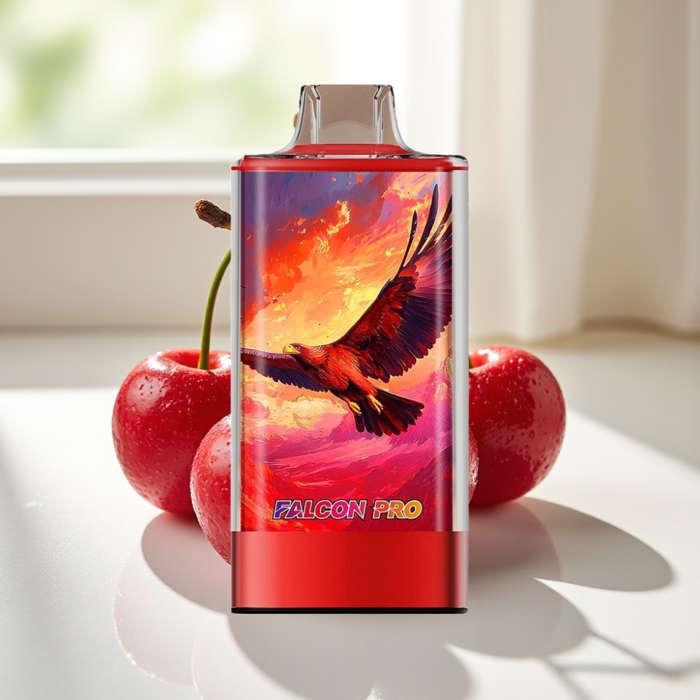 JNR Falcon Pro 28000 Disposable Vape Cereza Cola 30ml 28000 Puffs Smart Display