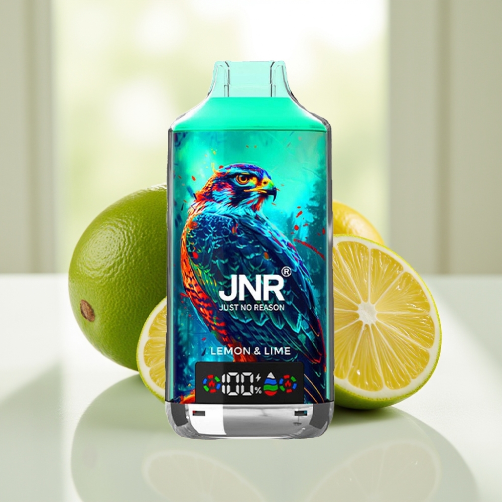 JNR Falcon X 18000 Puffs Digital Display Lima Limón Tipo-C Carga Rápida