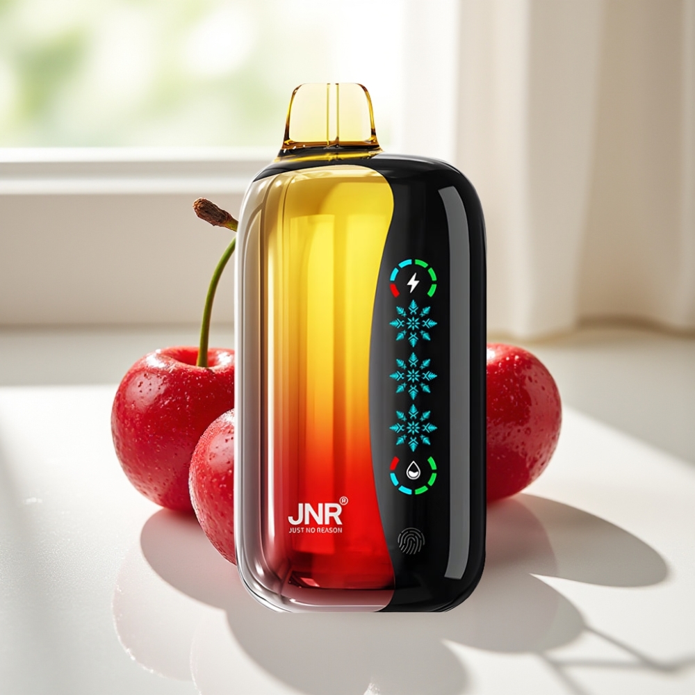 JNR Flex Ice 21000 Puffs Disposable Vape Cereza Cola con Pantalla Táctil y Aire Ajustable