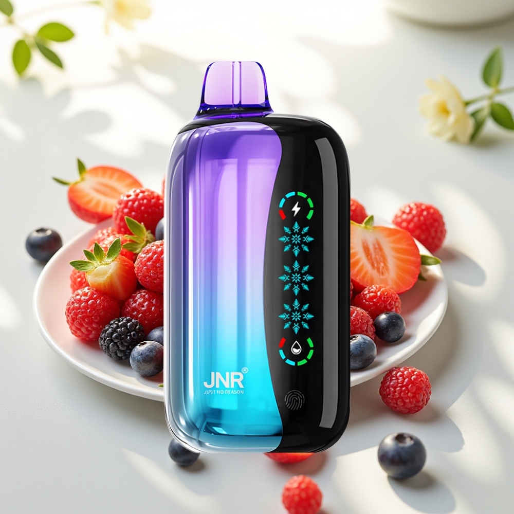 JNR Flex Ice 21000 Puffs Pantalla Táctil y Aire Ajustable Baya Mixta