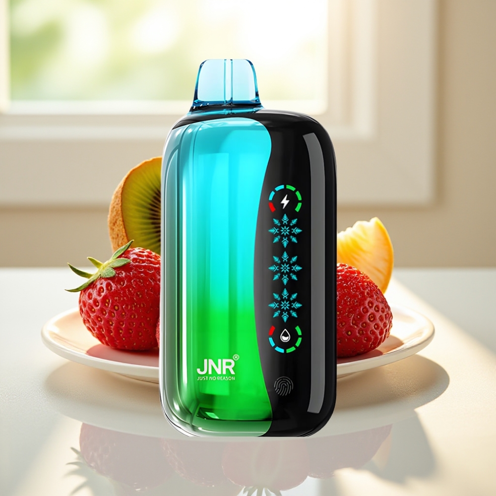 JNR Flex Ice Disposable Vape Fresa Kiwi 21000 Puffs Tipo-C