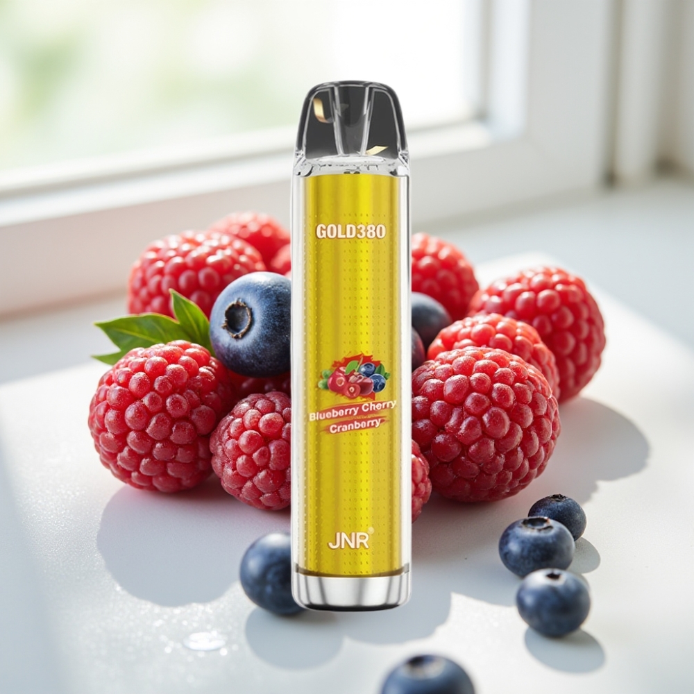 JNR Gold380 6000 Puffs 13ml Arándano Cereza Blueberry Desechable