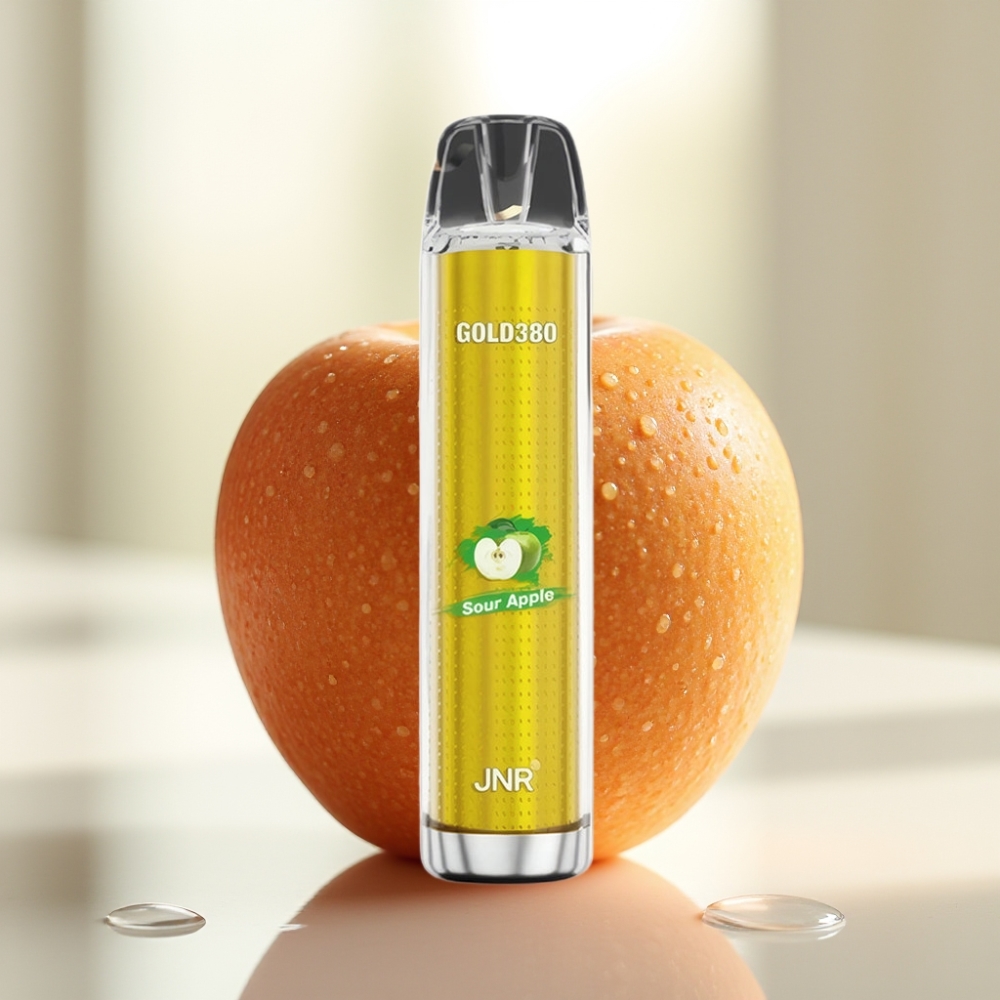 JNR Gold380 6000 Puffs 13ml Disposable Vape Manzana Ácida