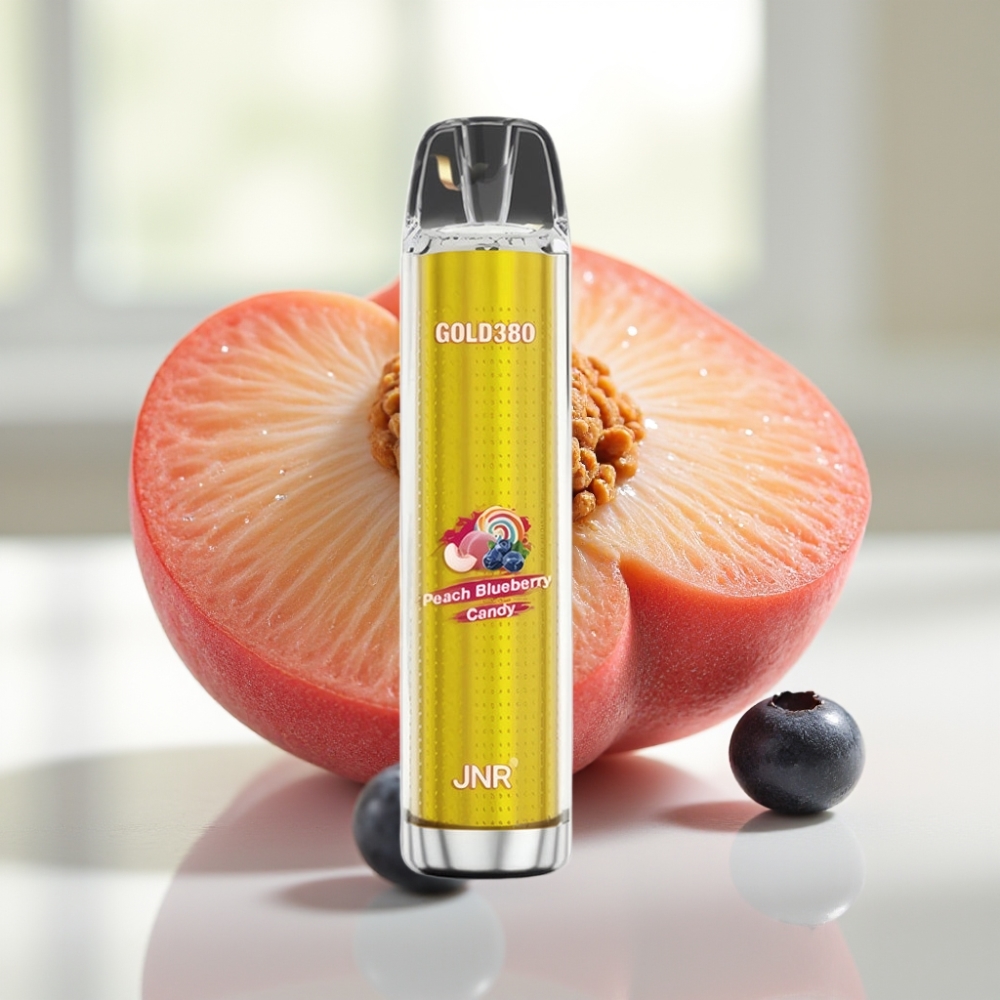 JNR Gold380 6000 Puffs 13ml Durazno Arándano Disposable Vape