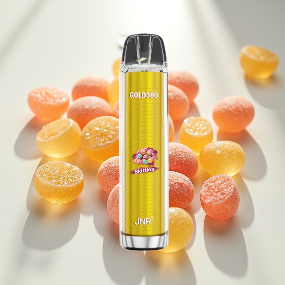 JNR Gold380 6000 Puffs Disposable Vape Skittles 13ml 5%