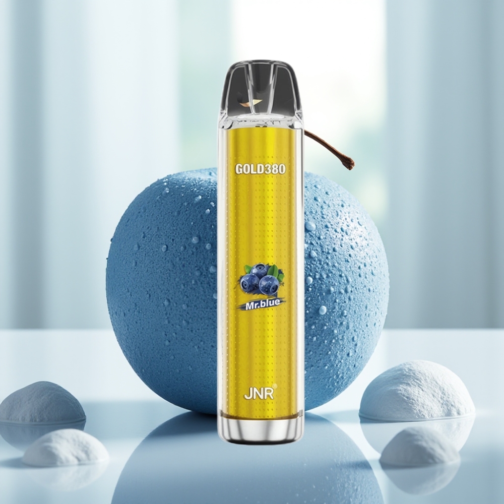 JNR Gold380 Disposable Vape 6000 Puffs Mr Azul 13ml