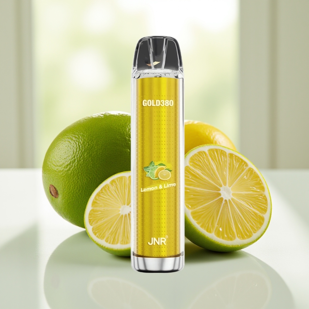 JNR Gold380 Limón Lima 6000 Puffs 13ml vape por mayor Uruguay