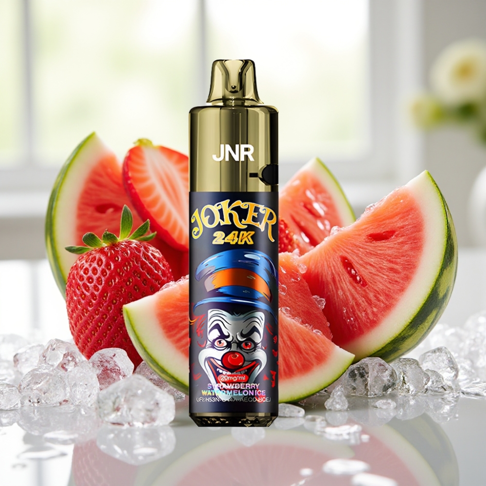 JNR Joker 24K Puffs Disposable Vape Fresa Sandía Hielo 24000 Puffs 2% Nicotina