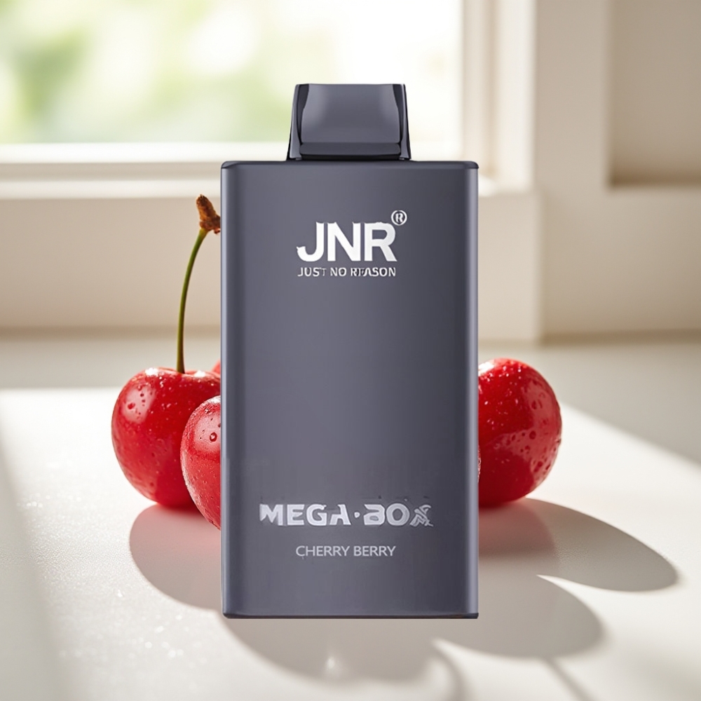 JNR Mega Box 25000 Puffs Dulce de Cereza y Baya vape por mayor Uruguay