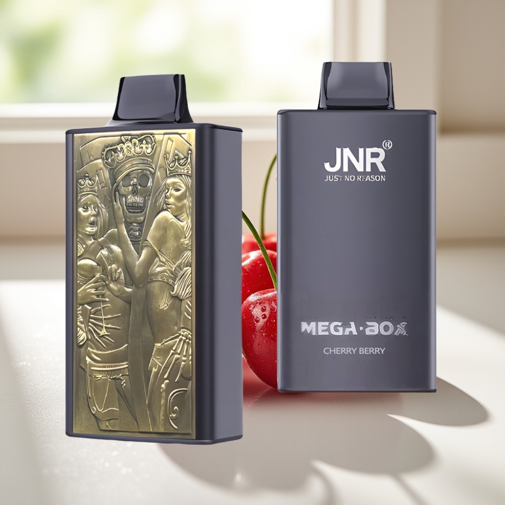 JNR Mega Box 25000 Puffs Dulce de Cereza y Baya vape por mayor Uruguay