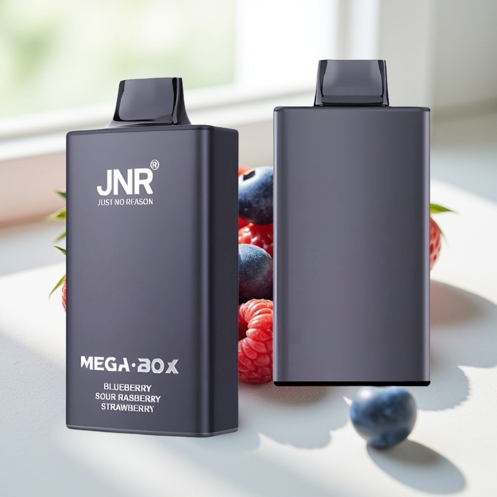JNR Mega Box Disposable Vape 25000 Puffs Sabor Arándano Frambuesa Ácida Fresa