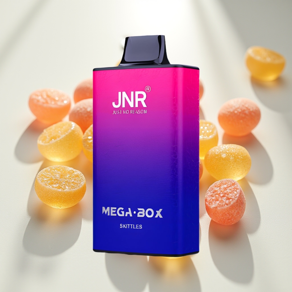 JNR Mega Box Disposable Vape Skittles 25000 Puffs 30ml Dual Mesh