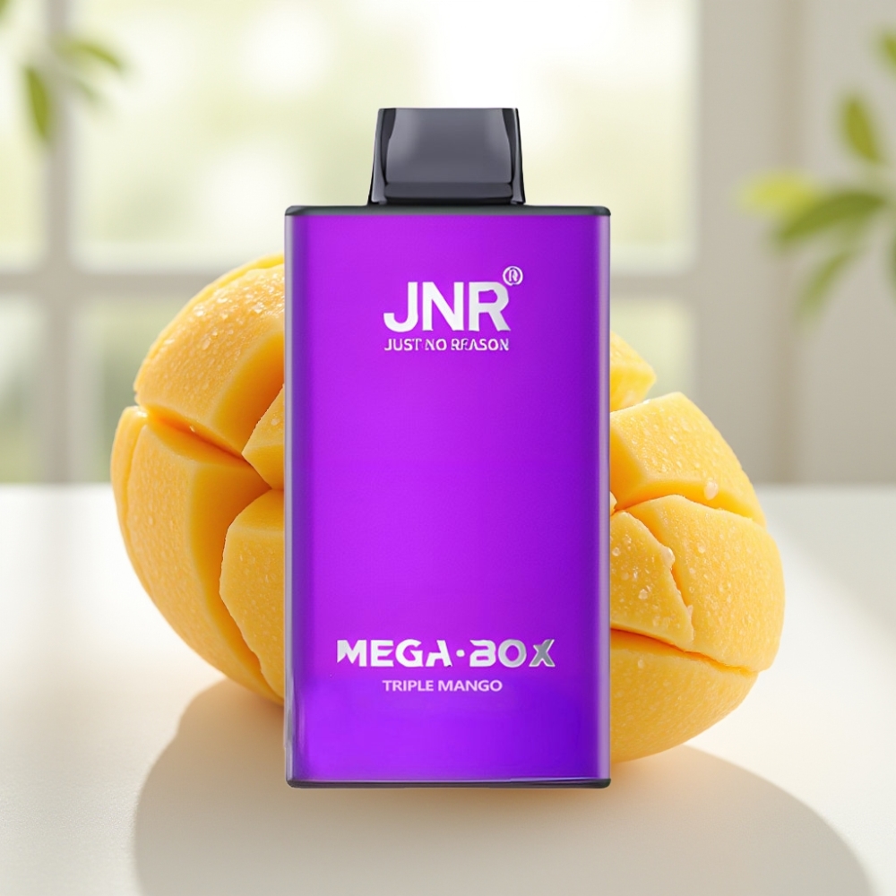 JNR Mega Box Triple Mango 25000 Puffs 30ml E-liquid 850mAh