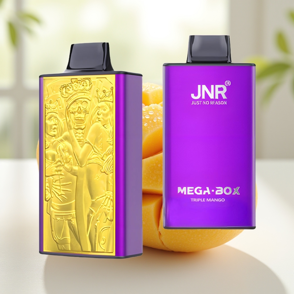 JNR Mega Box Triple Mango 25000 Puffs 30ml E-liquid 850mAh