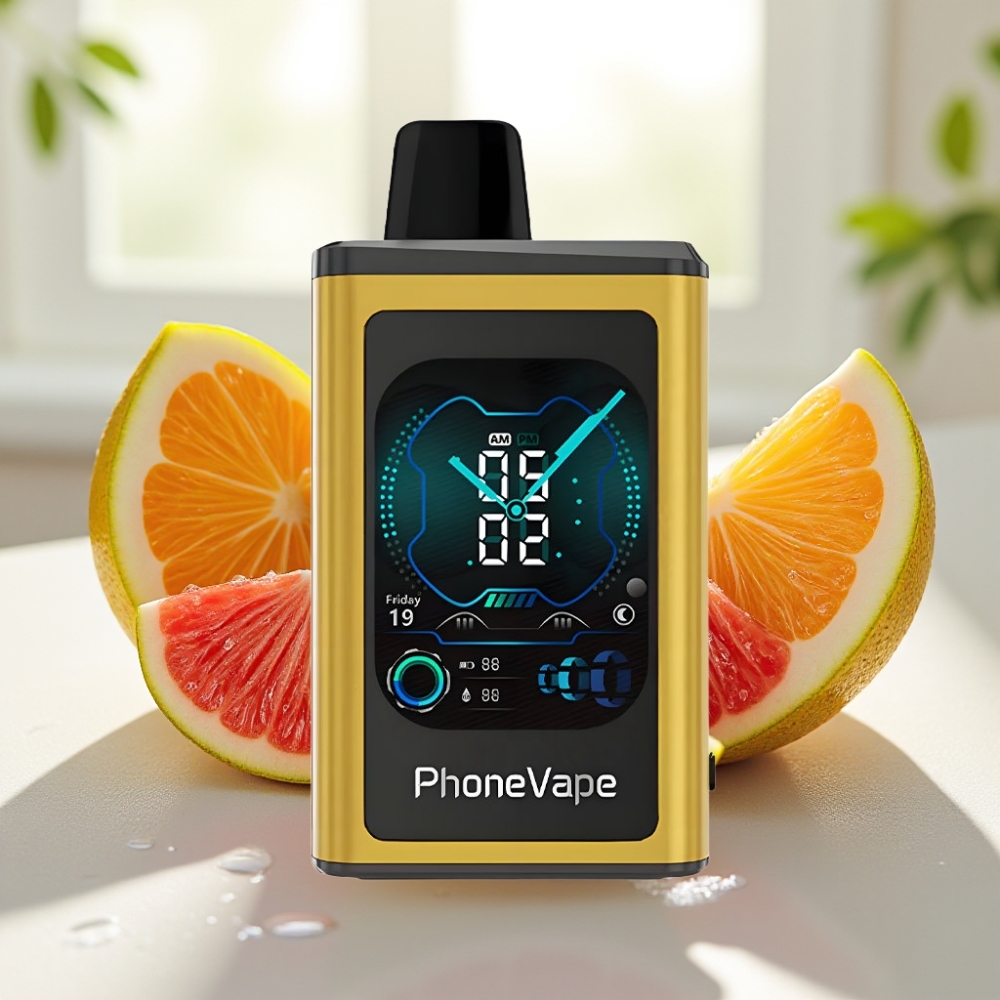 JNR PhoneVape 30000 caladas Vape Desechable Fabuloso con Pantalla Completa y Cámara Remota