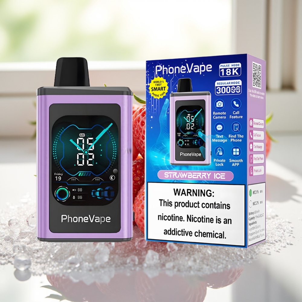 JNR PhoneVape Turbo Modo Ajustable Fresa Hielo vape por mayor Uruguay