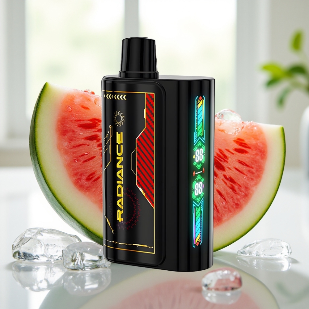 JNR Radiance Disposable Vape SANDÍA HELADA 31000 Puffs Dual Mesh Coil