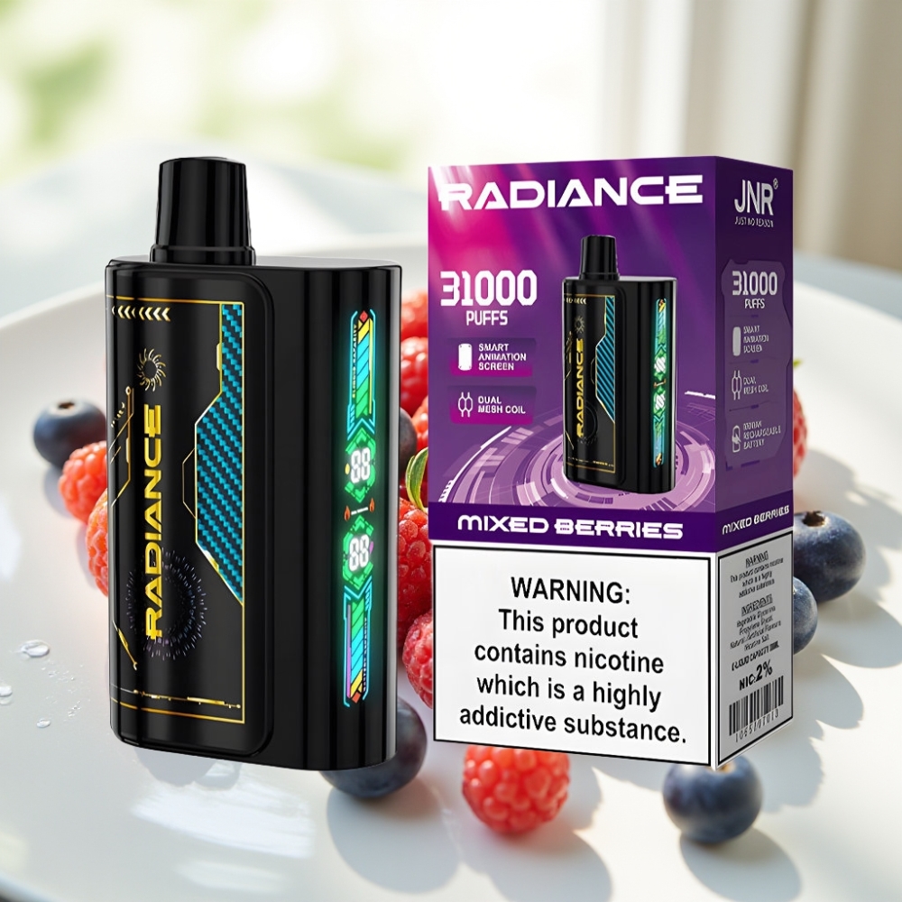 JNR Radiance Dual Mesh Coil 28ml E-liquid MEZCLA DE BAYAS