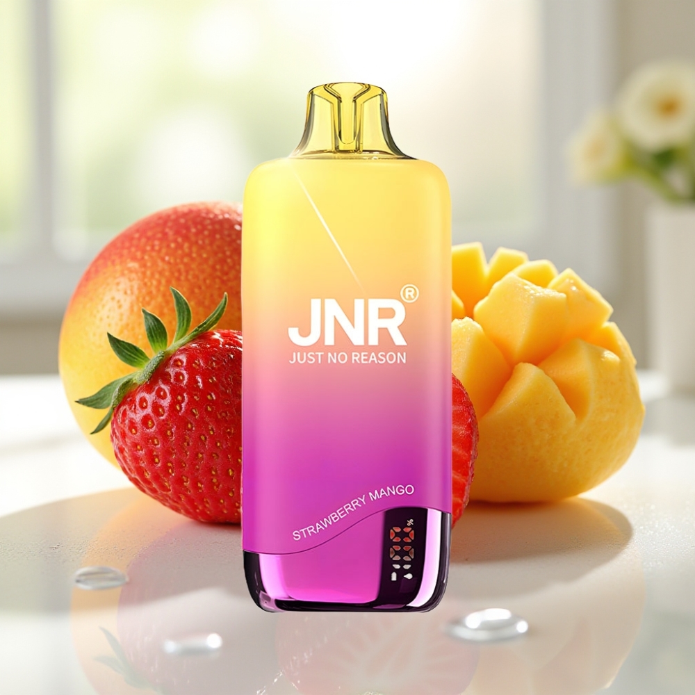 JNR Rainbow 10500 Puffs Disposable Vape Fresa Mango 18ml USB-C