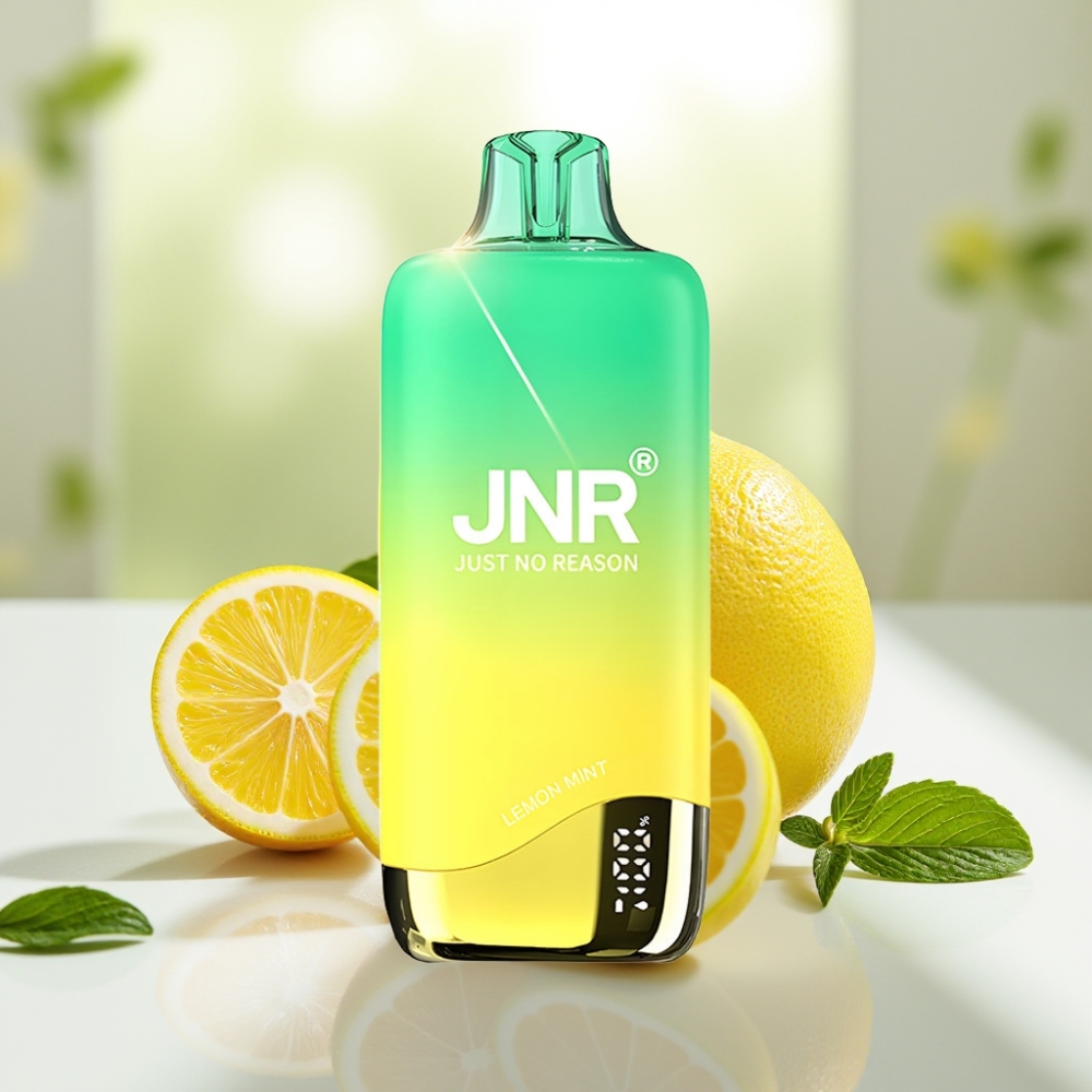 JNR Rainbow 10500 Puffs Disposable Vape Limón Menta 18ml 0.8ohm