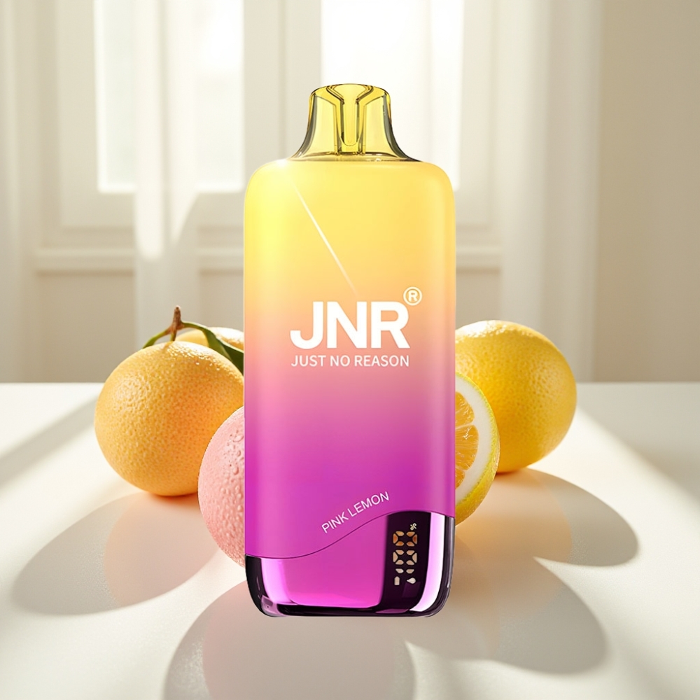 JNR Rainbow 10500 Puffs Disposable Vape Limón Rosa 18ml 5% Nicotina