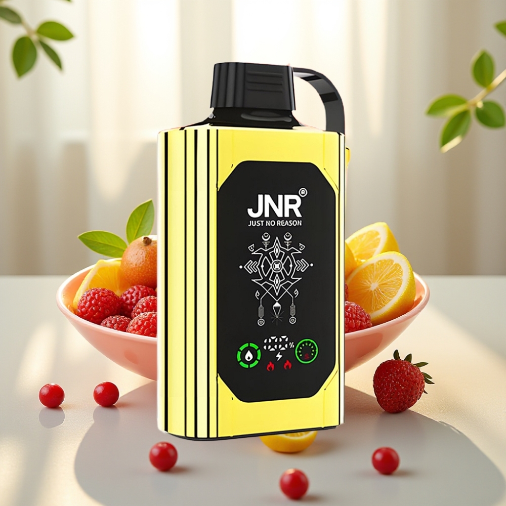 JNR Shisha Hookah Box 20500 Puffs Amor 66 HD Display Dual Mesh Coil Tipo-C