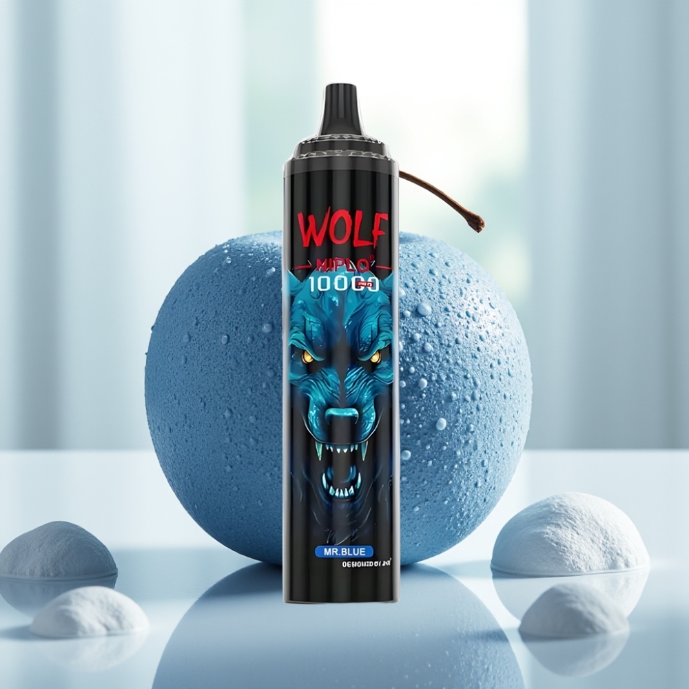 JNR Wolf Niplo 10000 Puffs 20ml Mr Azul vape por mayor Uruguay