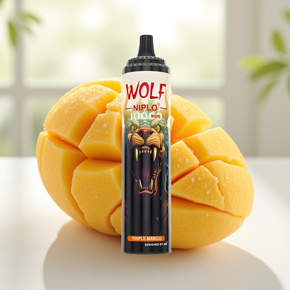JNR Wolf Niplo Triple Mango 10000 Puffs 20ml Tipo-C