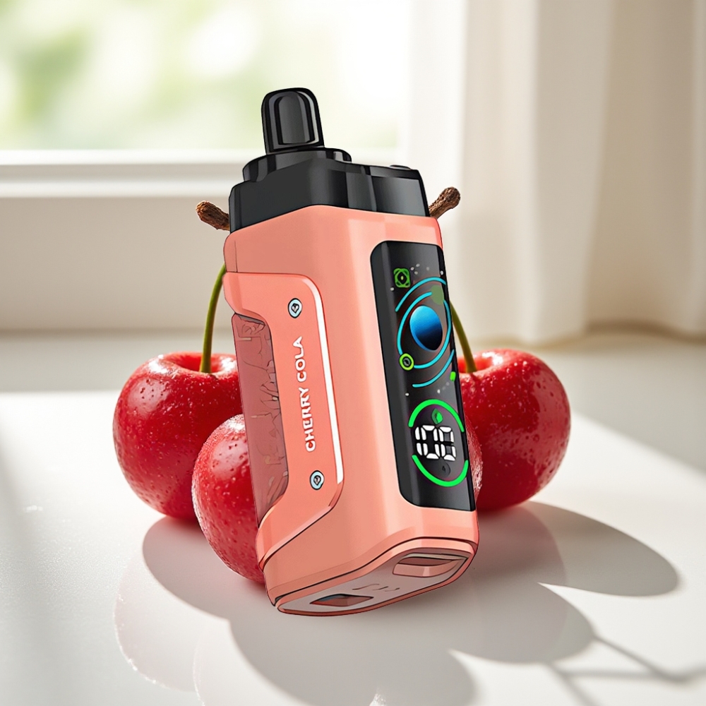 Razz Bar 45000 Puffs Ajustable Cereza Cola Vape Desechable