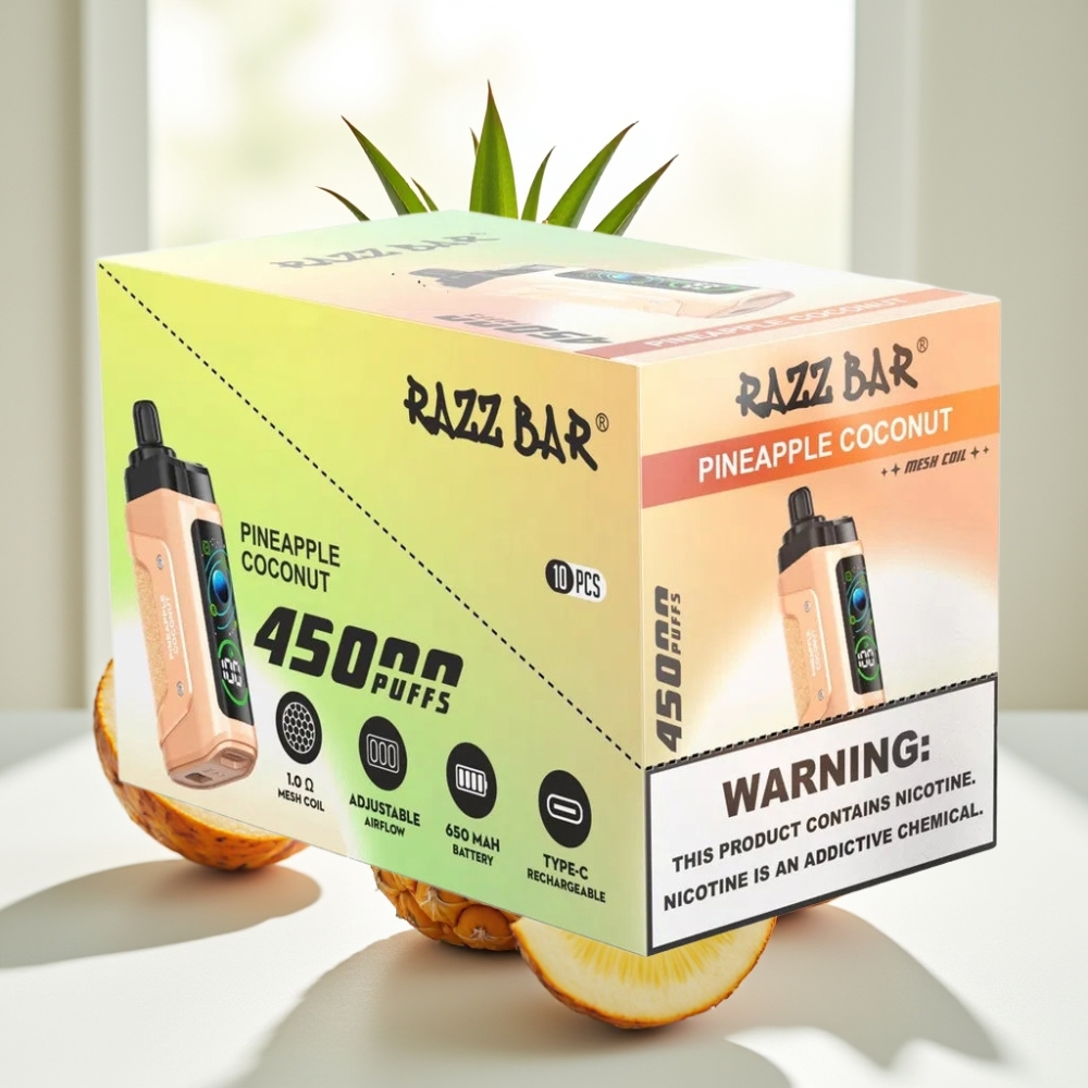 Razz Bar 45000 Puffs Ajustable Piña Coco Disposable Vape