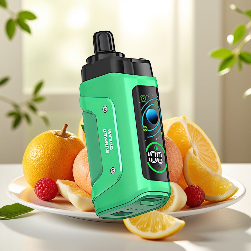 Razz Bar 45000 Puffs Disposable Vape Sueño de Verano Tipo-C Recargable 650mAh